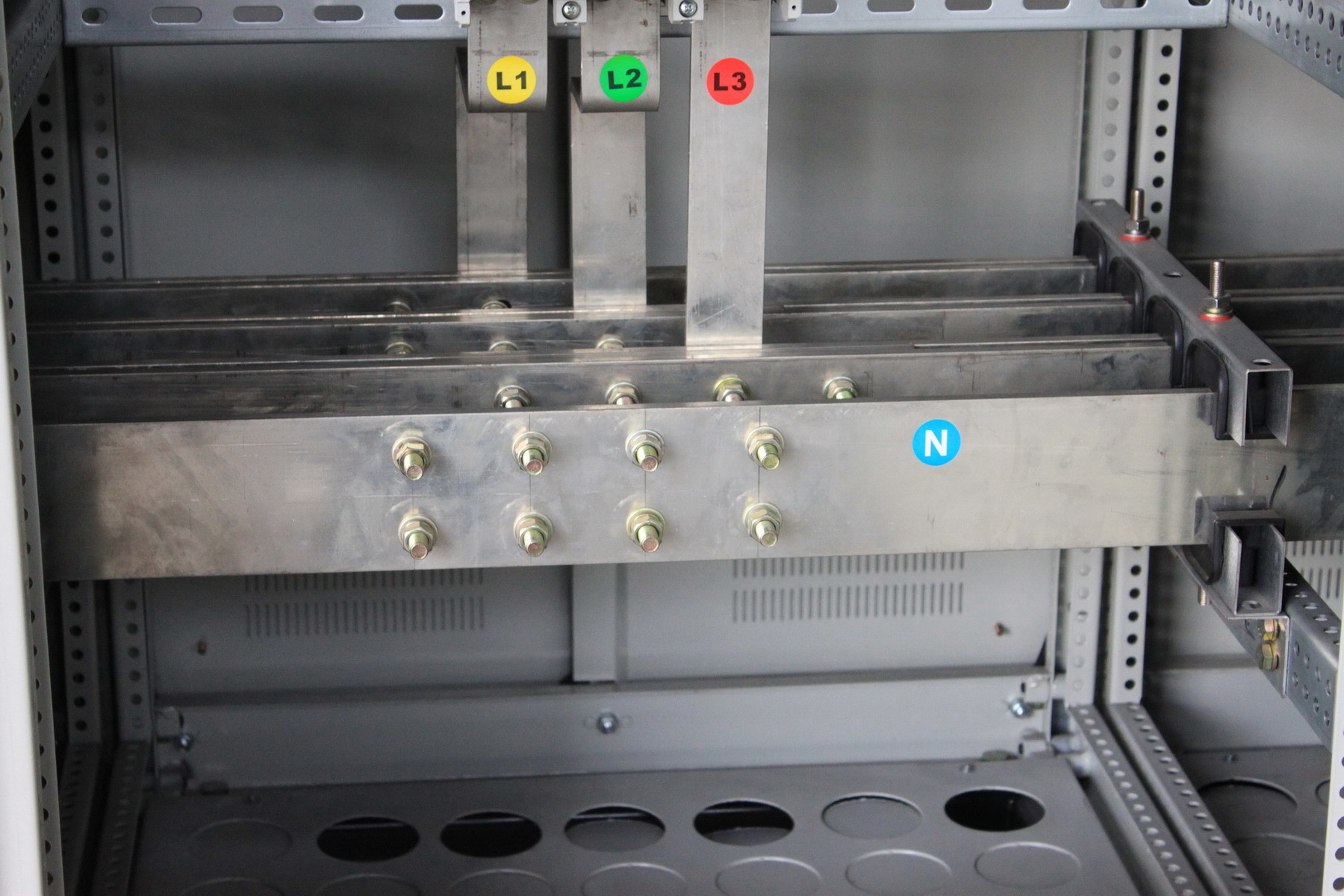 Highly Functional Manual Transfer Switch 800A 4 Pole ATS With Distribution Box