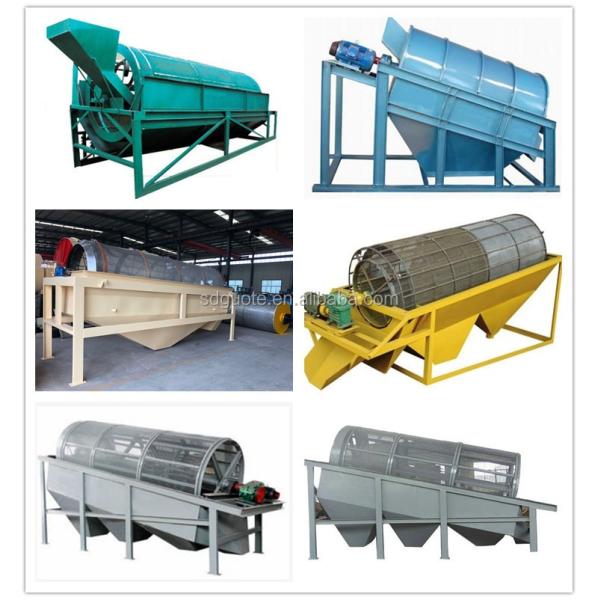 2-500mesh Mesh Size Rotary Gold Trommel Screen for Sand and Gravel Drum Screening
