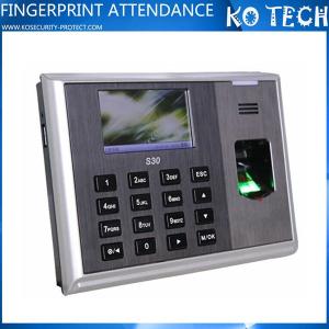 S30 Fingerprint Time Attendance Touch Keypad Attendance Machine