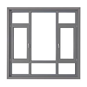 Wind Pressure Resistance Level 9 Triple Glazed Casement Windows for Custom Production