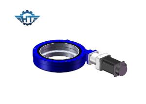 17 Inch 0.1 Degree Precise Hydraulic Slew Drive With Big Tilting Torque For Grapple And Excavator