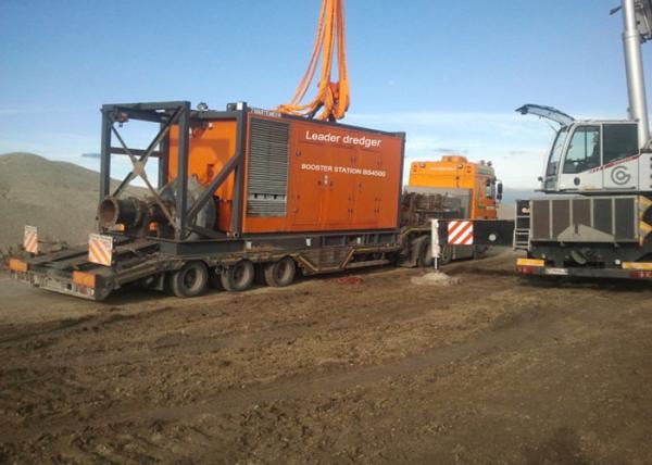 Quality Remote Control Leader Dredger Booster Pump Station With Water Cooling System for sale