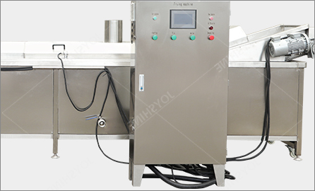120kw 304 Stainless Steel French Fries Fried Chicken Fish Processing Line Electrical Water-oil Deep Fryer
