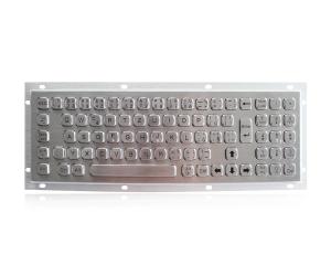 Buy cheap 79 Keys Mini Stainless Steel Metal Kiosk Keyboard With Numeric Keypad product