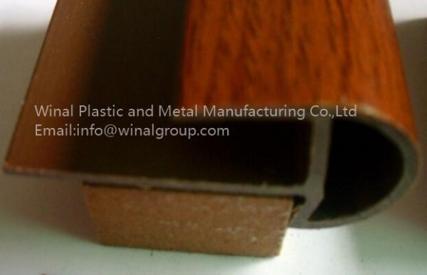 Quality R shaped morse flooring end border available for floor 8-15MM,color&size can be OEM. for sale