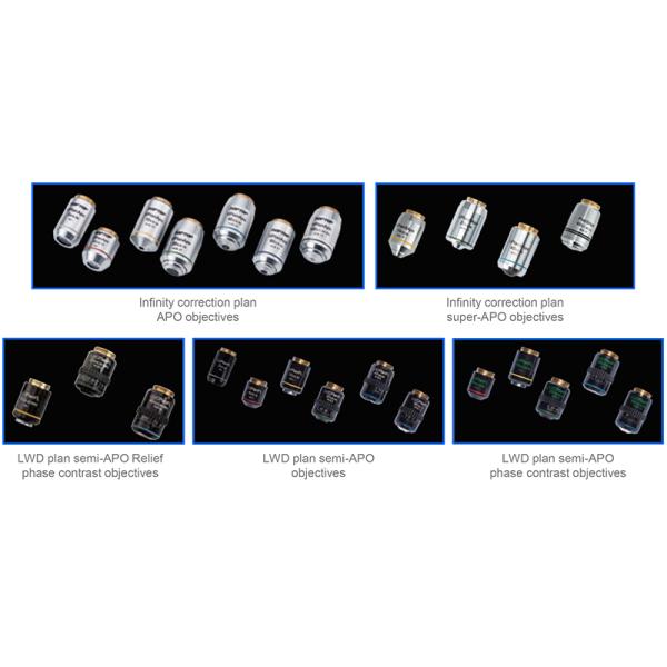 Opto Edu A14.0950 Research Level Inverted Biological Microscope Mortorized Condenser