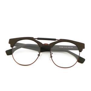 China Cheap And Fine Imitation Wood Acetate Optical Glasses Frame MR 0366 on sale