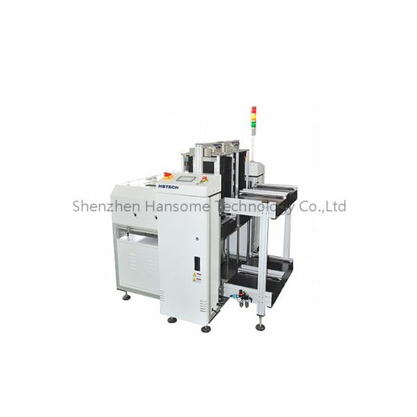 Flexible Operation PLC Control Double Track Unloader 6 Magazines Loading Capability PCB Unloader