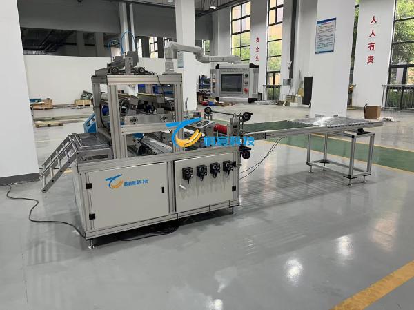 Touch Screen Filter Manufacturing Machines 1000ml/min Pleating And Gluing