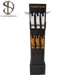 Rotating Free Standing Mdf Peg Hook Display Rack For Mobile Accessories