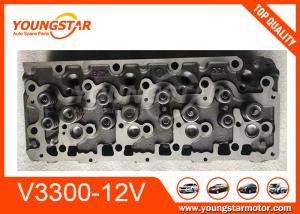 Buy cheap Casting Iron Material Complete Cylinder Head Assy For Kubota V3300 12V Forklift product