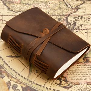China Pantone DDU Leather Notebook Covers Diary ISO9001 Hand Account Diary on sale