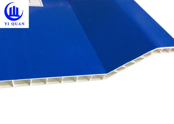 Quality Pvc Corrugated Twin Wall Roofing Sheets Colourful 10mm Multi - layer for sale