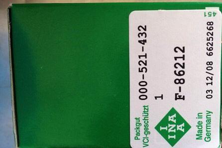 Quality INA F-86212 cam followers bearings for sale