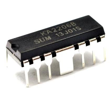 Quality 2.3W DUAL AUDIO POWER AMPLIFIER IC KA2206B DIP-12 for sale