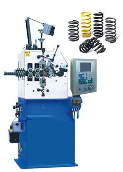 Two Axis Control Disc Automatic Spring Machine Wire Diameter 0.06 Mm - 0.5 Mm
