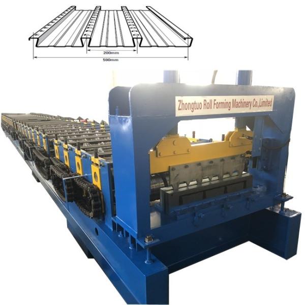 Quality Dovetail Rolling Forming Deck Floor Machine 38 Station for sale