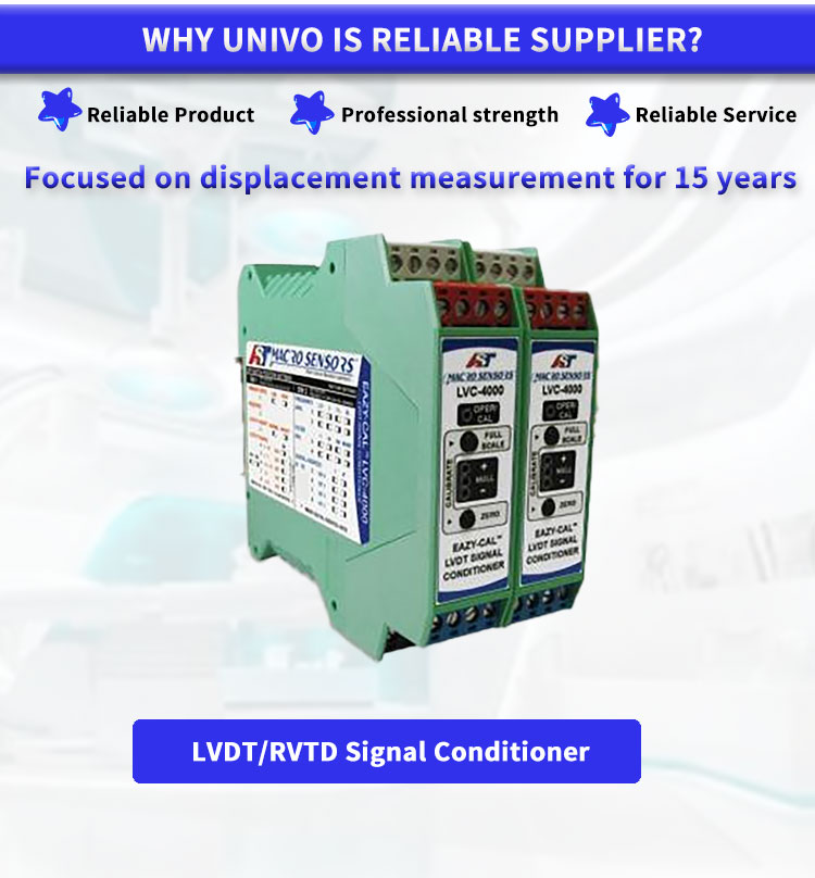 LVC4000 UNIVO Y Half Bridge Differential Transmitter Signal Conversion for LVDT RVDT