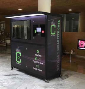 Buy cheap Cigar Box Reverse Recycling Vending Machine With CCTV Camera product