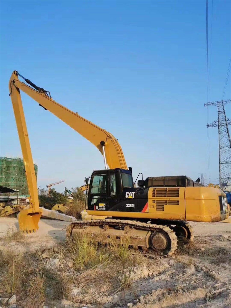 CE Q355B Mini Excavator Long Reach , 20m Arm Construction Equipment Parts