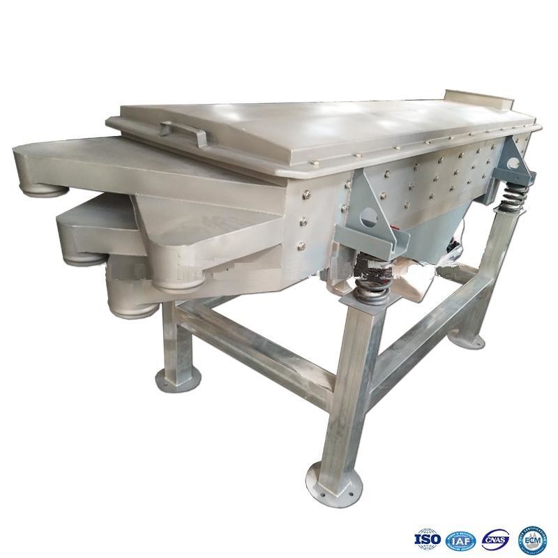 Good Quality 1-5 Layer large capacity linear vibrating screen for Quartz sand