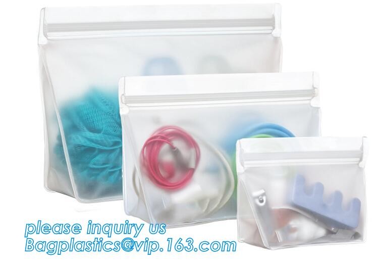 Round bottom polypropylene zip lock bag, CD bag, round reclosable bag, round reusable zip lock bag, round grip seal pack