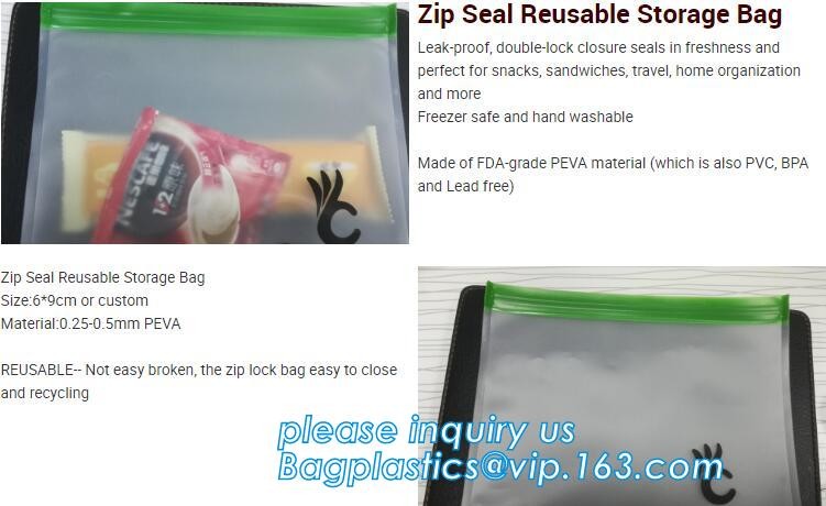 Round bottom polypropylene zip lock bag, CD bag, round reclosable bag, round reusable zip lock bag, round grip seal pack