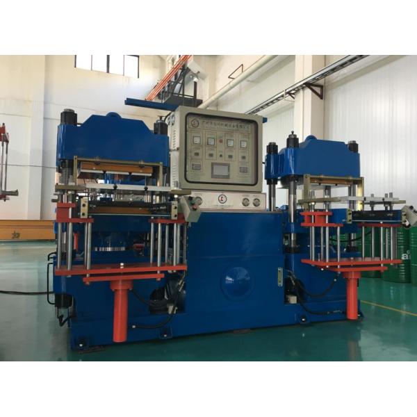 80t Twin Rubber Moulding Hydraulic Press For Making Slippers Sole