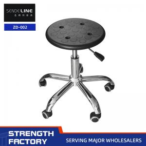 China Round Barber Swivel Chair Cushion Pad Stool PU Lift Office Chair Replacement Parts on sale