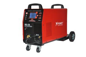 220V LCD Aluminium Pulse Mig Welder Dual Pulse Micro Processing