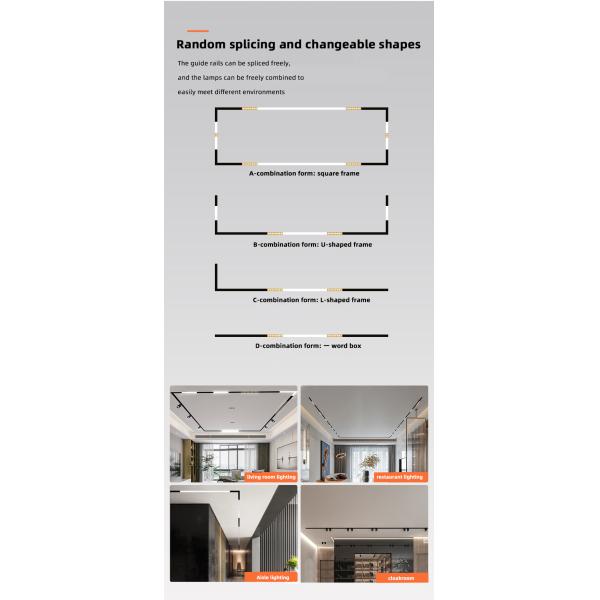 Commercial Lighting LED Linear Flood Light Concealed And Surface Mounted