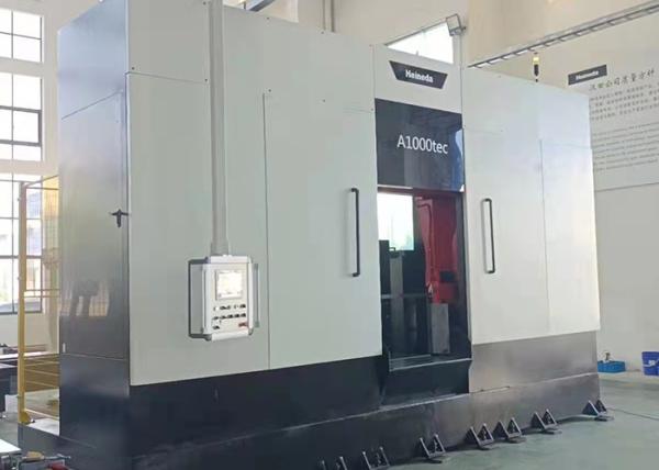 Quality Fully Auto CNC Horizontal Band Saw Maximum Feeding Stroke 800mm A1000tec for sale