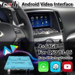 Lsailt Android Multimedia Navigation Box Carplay Interface for Infiniti Q60 2013