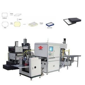Buy cheap Full Automatic Rigid Box / Gift Box Making Machine product