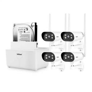 China IP Camera cctv systems 4ch 8ch Smart Wifi Nvr Kit Outdoor 1080p 8 Channel wireless security camera system on sale