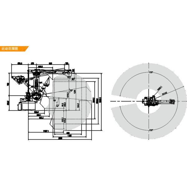 GSK RMD35 Industrial 6 Axis Handling Robot Automatic Handling Robot Arm