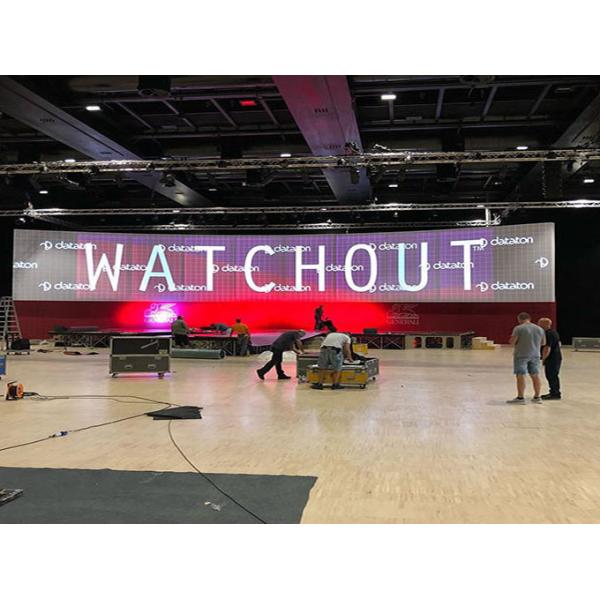 Factory Source Stage Background Led Video Wall Curved Flexible Led Screen