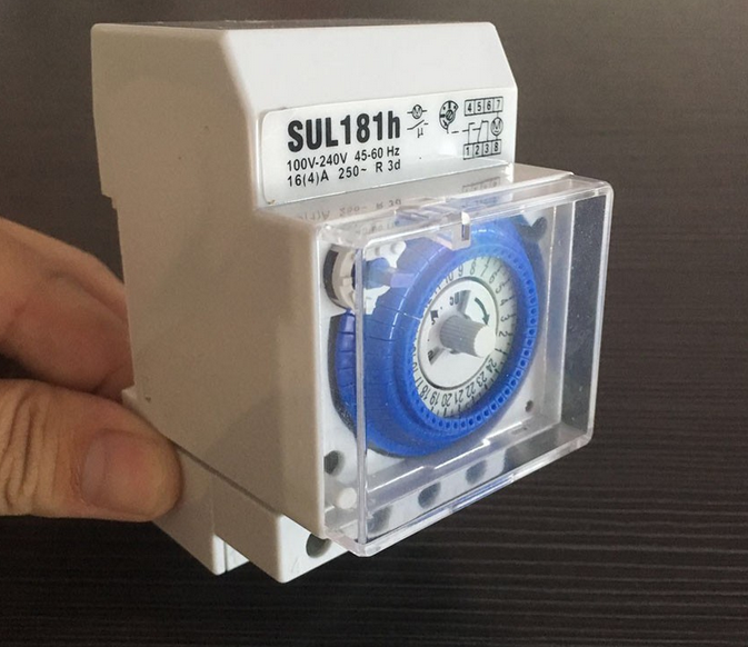 SUL181H 16A Adjustable Munal Mechanical Delay Timer Switch 12 volt dc