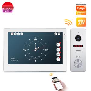 Buy cheap Tuya WiFi AHD1080P front door Intercom Video Interphone System with Unique Interface product
