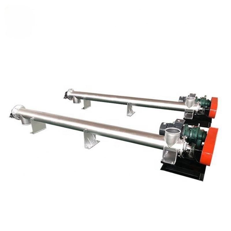 OEM Custom Cement Flexible Auger Feeder Concrete Stainless Steel Screw Conveyor