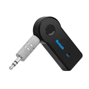 China Universal Bluetooth Transmitter Car Kit Handsfree 3.5mm Streaming Car A2DP Wireless AUX Audio Music Receiver Adapter on sale