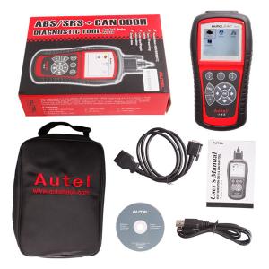 China Original Autel AutoLink AL619 OBDII CAN ABS And SRS Scan Tool Update Online on sale