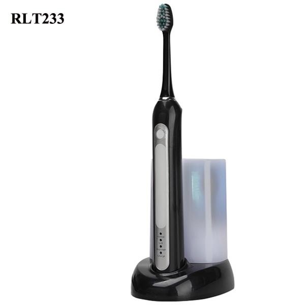 Automatic Sonic Electric Toothbrush , UV Sanitizer Rechargeable Travel Electric Toothbrush