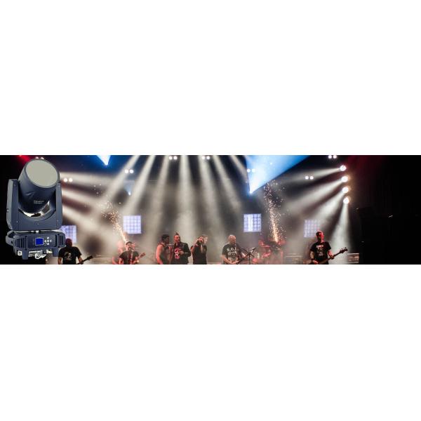 400W Moving Head LED Stage Light With COB DMX512 Voice Control For Concert Live Performance Dance Opera Show