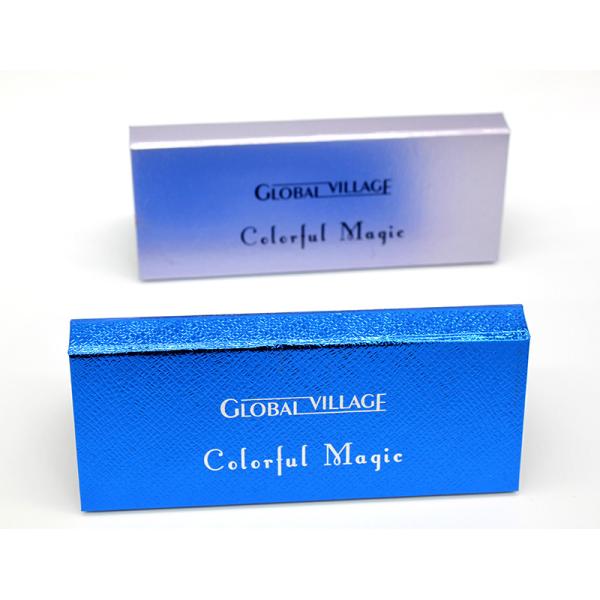 Customized Unique Eyeshadow Palette CMYK PMS Printing With Mirror