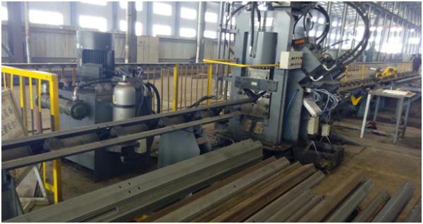 Quality High Efficiency CNC Angle Punching Machine , CNC Angle Shearing Machine for sale