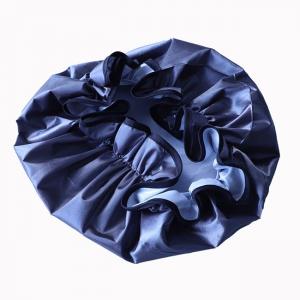 China OEM Printing Waterproof Shower Cap Hair Cover Cap For Bathing on sale