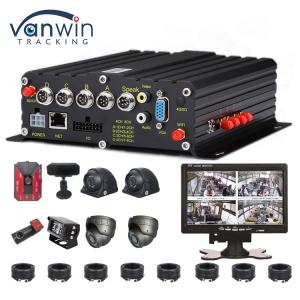 AI 4CH Car Recorder With GPS DVR 1080p Mobile DVR Car DVR Video Recorder