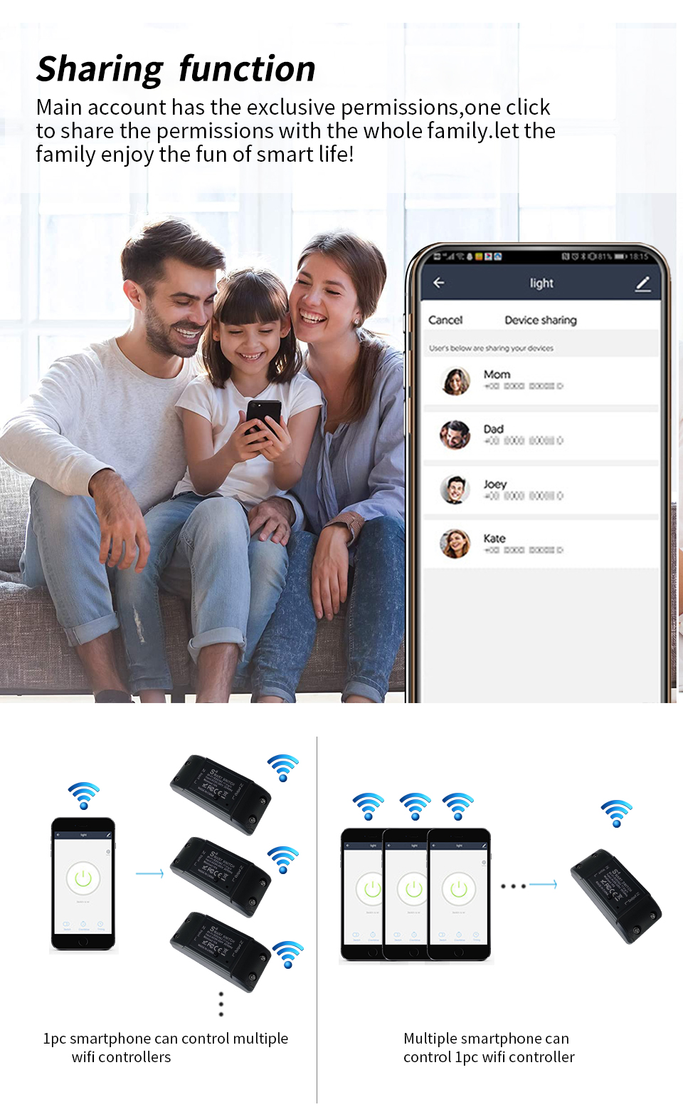 Tuya Alexa Timing Wifi Operated Switch Controller Module
