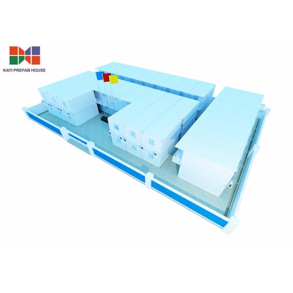 Safe Stable Metal Storage Container Homes 15mm Plywood 6000mm * 3000mm * 3000mm